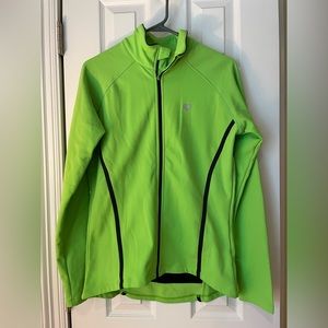 Pearl Izumi Lime Green Long Sleeve Jersey/Jacket Size Large